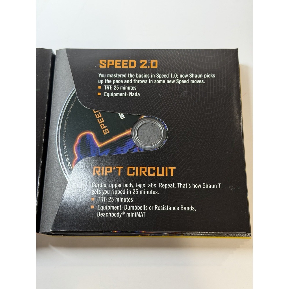 Forcuz T25 Get It Done Beach boy Alpha Plus Beta (missing One DVD) - Picture 9 of 16